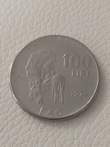100 lira fao - 100, 1979