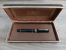 Omas Extra Penna Stilografica Pennino Oro Made In Italy