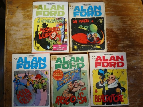 Lotto fumetti originali alan - lotto,