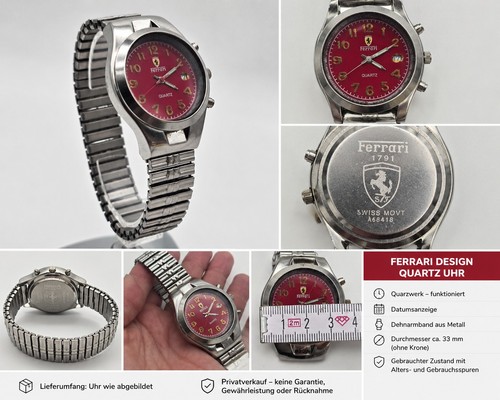 Orologio ferrari design - ferrari,