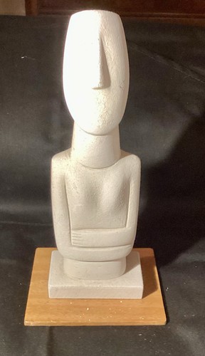Scultura pietra creta - scultura,