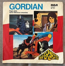 Sigla cartone animato Gordian / Ufo Diapolon - 45 giri (RCA - BB 6551)