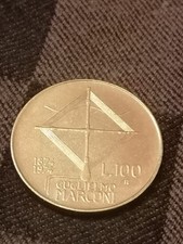 100 Lire  Guglielmo Marconi