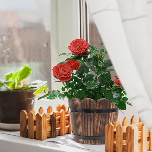 Contenitore per fiori legno - per,