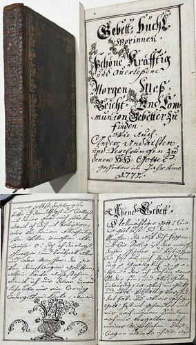 Libro preghiere manuscritto - libro,