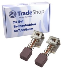 2 spazzole carbone bronzo