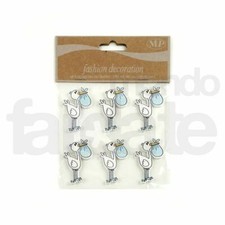 Cicogne in legno adesive