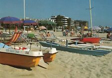 cartolina 1991 ITALIA TERAMO VILLA ROSA SPIAGGIA ITALY POSTCARD