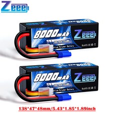 2x Zeee 4S Lipo batteria