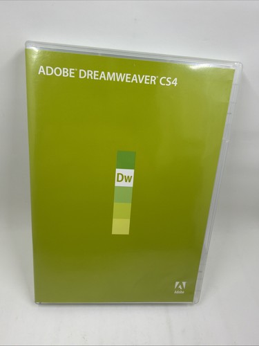 Adobe dreamweaver cs4 con - dreamweaver,
