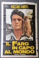 MANIFESTO poster 2F  IL FARO IN CAPO AL MONDO MASSIMO RANIERI 1972    AB58
