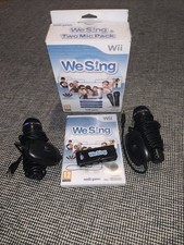 We Sing + 2 Microfoni Logitech Microfoni - Gioco di Canto Nintendo WII - PAL UK