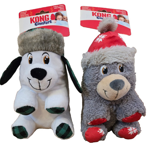 Kong comfort holiday bear - kong,