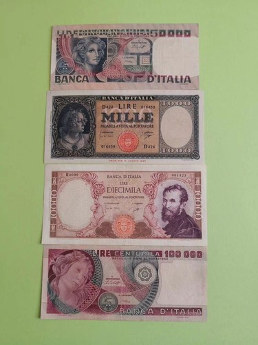 Banconote completa repubblica - ,
