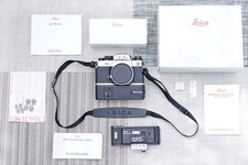 Leica R6.2 Silver Wetzlar Germany reflex pellicola 35 mm con retro dati 2 e avvolgitore motore R