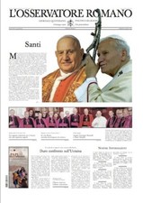 Osservatore Romano SANTI