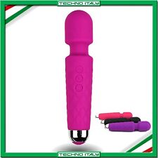 ✅MASSAGGIATORE CLITORIDE VIBRATORE VAGINALE DILDO ANALE DONNA VIBRANTE 20CM J01✅