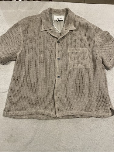 Camicia lino frame trama - camicia,