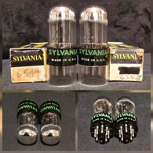 Tubo gtb sylvania 6sn7 - sylvania, 1968