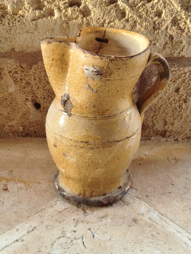 Antica brocca terracotta - , 20cm
