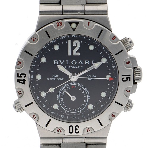 Bvlgari diagono scuba gmt - bvlgari,
