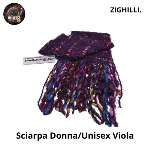 Sciarpa donna unisex viola - donna/unisex,
