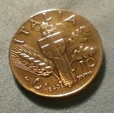 MONETA 10 CENTESIMI - 1940 -  REGNO D'ITALIA -  Vittorio Emanuele III (193)