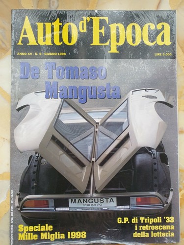 Rivista auto epoca - auto, d'epoca