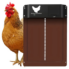 Porta Automatica per Pollaio Galline Con Sensore Di Luce Impermeabile Elettrico