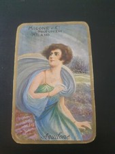 Etichetta MIGONE e C PROFUMIERI MILANO AQUILONE 