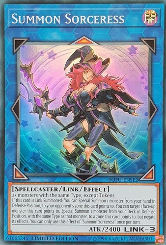 Yugioh summon sorceress - sorceress,