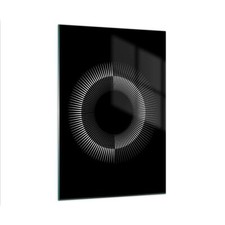 Quadro su Vetro 70x100cm Buio