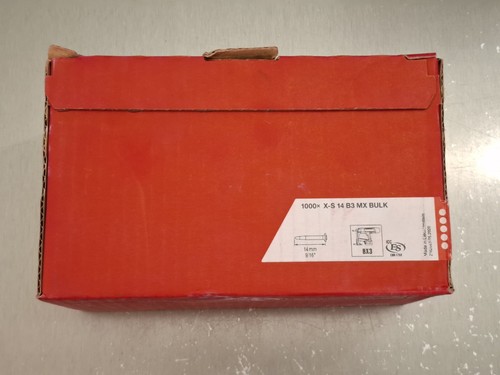1000 clous original hilti - clous, 14mm
