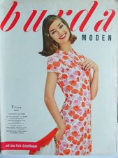 vecchio quaderno di moda Burda