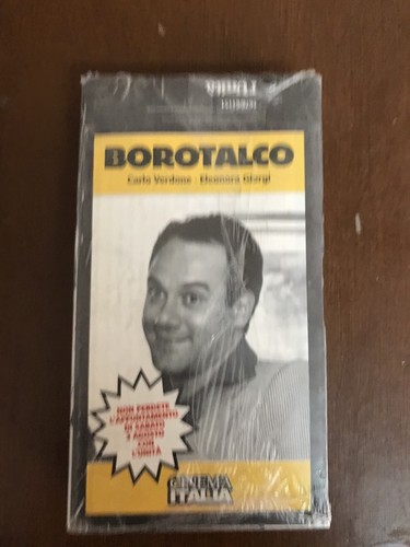Videocassetta borotalco carlo - borotalco,