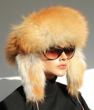 Pelliccia Archetto Rotfuchs Sciarpa Tubo Pelo Orecchie più Caldi Piegare Donna