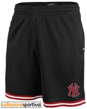SHORTS PANTALONCINO '47 BRAND NEW YORK YANKEES- 47-BB017PEMBGS553900JK nero/ross
