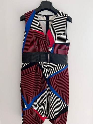 Abito midi donna con fantasia