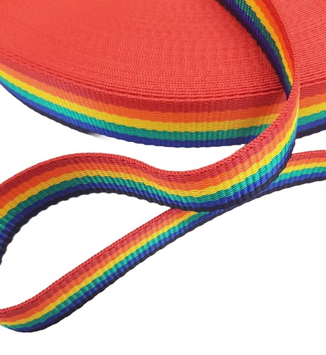 Tessitura arcobaleno luminosa