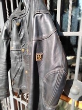 giacca pelle  moto belstaf