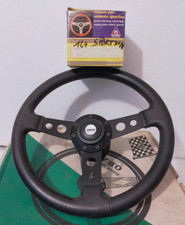 FIAT 127 Sport 70HP - Top . Volante in Pelle con Mozzo - Marca OBA Mod. "RALLY"