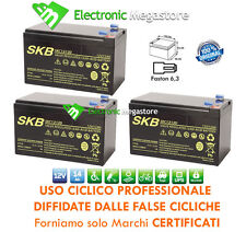 KIT BATTERIE 36V 12Ah GEL/AGM CICLICHE DEEP-CYCLE BICI ELETTRICA - 6 DZM 10-14