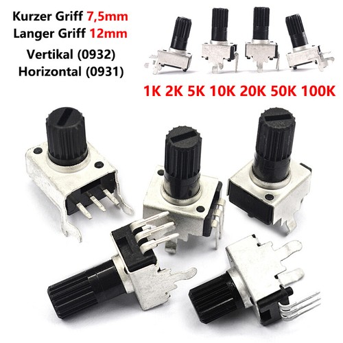Rv09 potenziometro 100k - rv09, 1k-100k