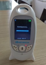 Baby Monitor Wireless, display colori + Visione Notturna + Temperatura