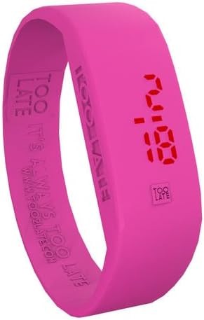 Too late orologio pink - late, fluo