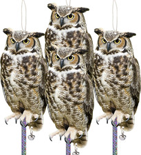 4 Gufi Scaccia Piccioni Da