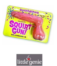 Pistola scherzo divertente a forma di pene per feste addio al celibato nubilato