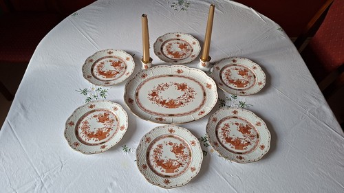 Herend servizio torta fiore