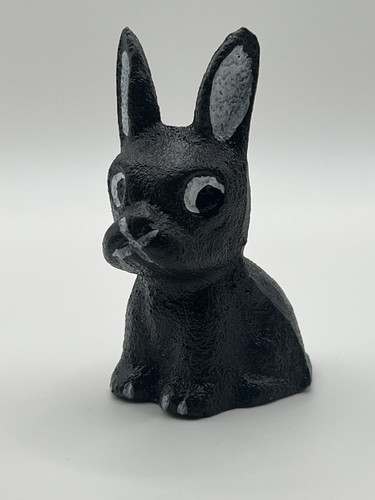 Antica statuina bulldog - statuina,