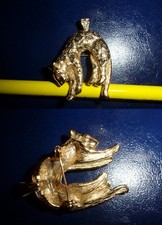 Ciondolo spilla gatto